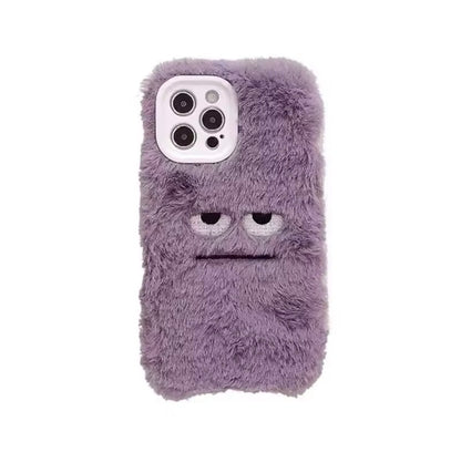 Purple Fluffy Monster Phone Case